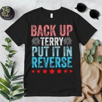 Retro Back Up Terry Back It Up Terry 4th of July Fireworks Premium T-Shirt