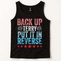 Retro Back Up Terry Back It Up Terry 4th of July Fireworks Tank Top