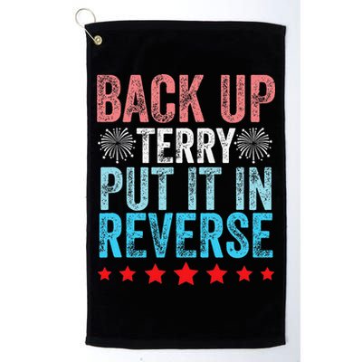 Retro Back Up Terry Back It Up Terry 4th of July Fireworks Golf Towel
