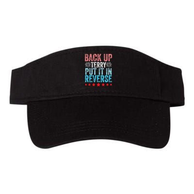 Retro Back Up Terry Back It Up Terry 4th of July Fireworks Visor