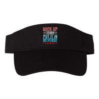 Retro Back Up Terry Back It Up Terry 4th of July Fireworks Visor