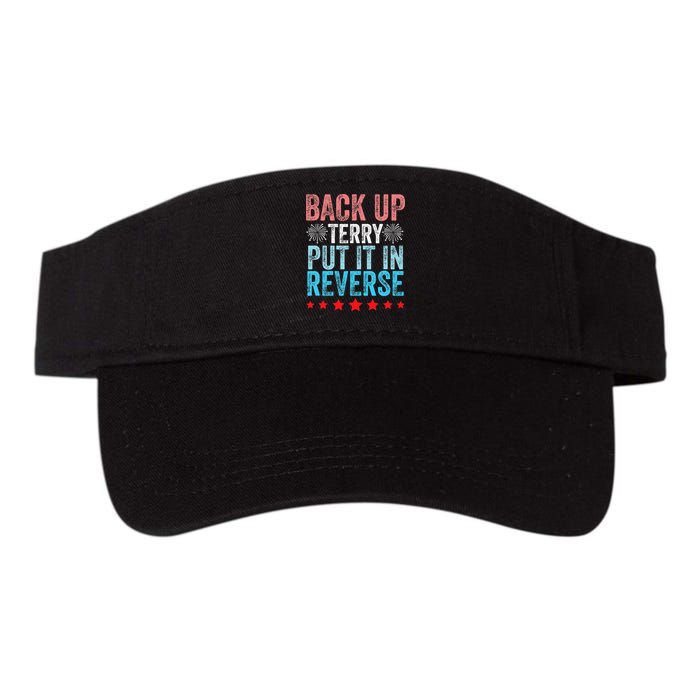 Retro Back Up Terry Back It Up Terry 4th of July Fireworks Visor