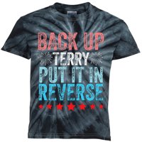 Retro Back Up Terry Back It Up Terry 4th of July Fireworks Kids Tie-Dye T-Shirt