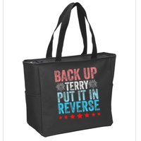 Retro Back Up Terry Back It Up Terry 4th of July Fireworks Zip Tote Bag