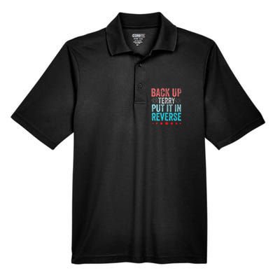 Retro Back Up Terry Put It In Reverse 4th Of July Fireworks Men's Origin Performance Pique Polo