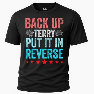 Retro Back Up Terry Put It In Reverse 4th Of July Fireworks Cooling Performance Crew T-Shirt