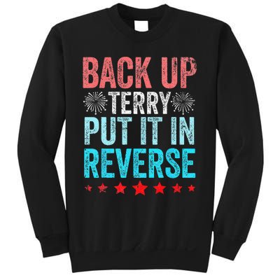 Retro Back Up Terry Put It In Reverse 4th Of July Fireworks Sweatshirt