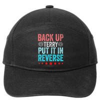Retro Back Up Terry Put It In Reverse 4th Of July Fireworks 7-Panel Snapback Hat