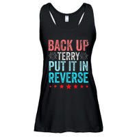 Retro Back Up Terry Put It In Reverse 4th Of July Fireworks Ladies Essential Flowy Tank