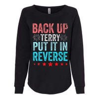 Retro Back Up Terry Put It In Reverse 4th Of July Fireworks Womens California Wash Sweatshirt