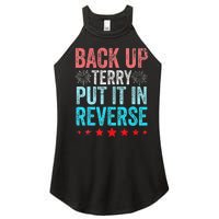 Retro Back Up Terry Put It In Reverse 4th Of July Fireworks Women's Perfect Tri Rocker Tank