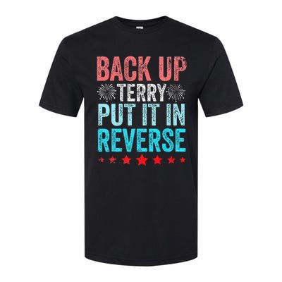 Retro Back Up Terry Put It In Reverse 4th Of July Fireworks Softstyle CVC T-Shirt