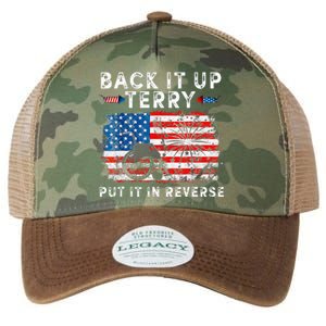 Retro Back Up Terry Put It In Reverse 4th Of July Fireworks Legacy Tie Dye Trucker Hat