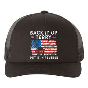 Retro Back Up Terry Put It In Reverse 4th Of July Fireworks Yupoong Adult 5-Panel Trucker Hat