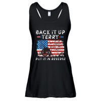 Retro Back Up Terry Put It In Reverse 4th Of July Fireworks Ladies Essential Flowy Tank