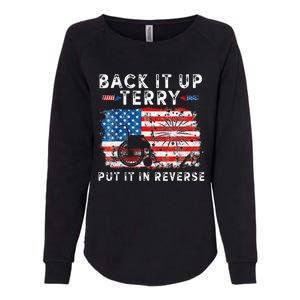 Retro Back Up Terry Put It In Reverse 4th Of July Fireworks Womens California Wash Sweatshirt