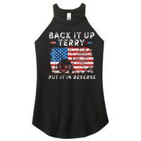 Retro Back Up Terry Put It In Reverse 4th Of July Fireworks Women's Perfect Tri Rocker Tank