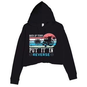 Retro Back Up Terry- Back It Up Terry 4th of July Fireworks Crop Fleece Hoodie