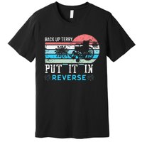 Retro Back Up Terry- Back It Up Terry 4th of July Fireworks Premium T-Shirt