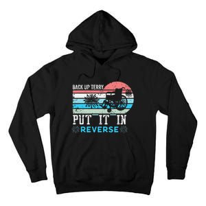 Retro Back Up Terry- Back It Up Terry 4th of July Fireworks Tall Hoodie