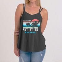 Retro Back Up Terry- Back It Up Terry 4th of July Fireworks Women's Strappy Tank