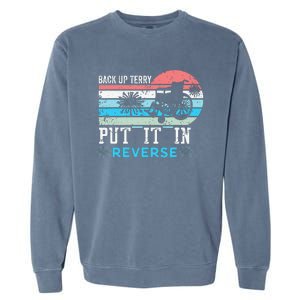 Retro Back Up Terry- Back It Up Terry 4th of July Fireworks Garment-Dyed Sweatshirt