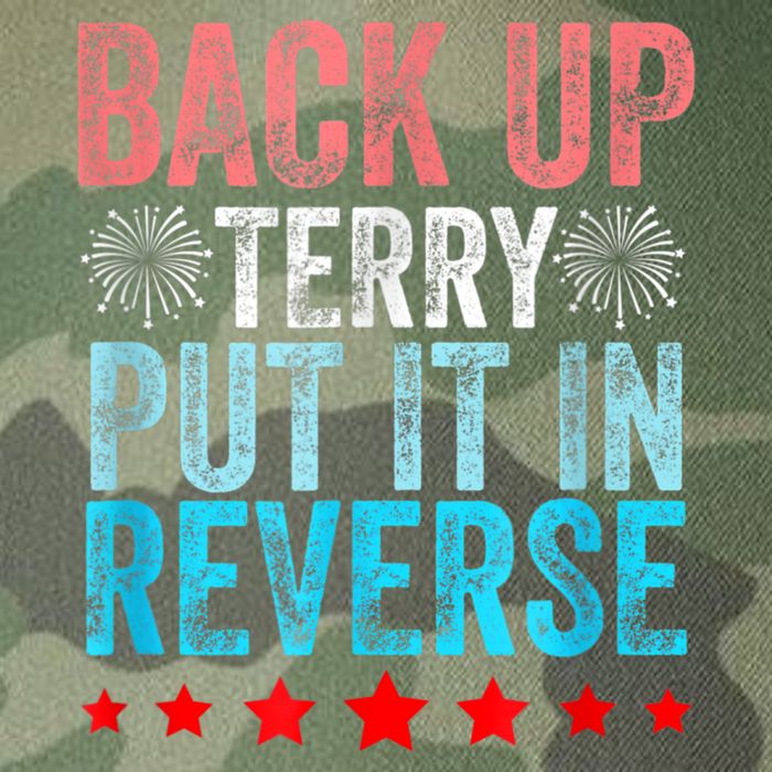 Retro Back Up Terry Put It In Reverse 4th Of July Fireworks Legacy Tie Dye Trucker Hat