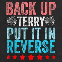 Retro Back Up Terry Put It In Reverse 4th Of July Fireworks Cool Comfort Performance Bucket Hat