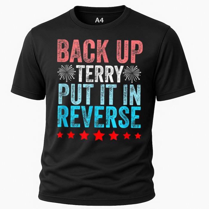 Retro Back Up Terry Put It In Reverse 4th Of July Fireworks Performance Shirt