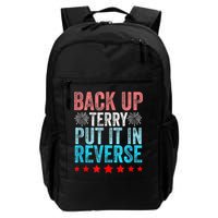 Retro Back Up Terry Put It In Reverse 4th Of July Fireworks Backpack
