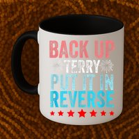 Retro Back Up Terry Put It In Reverse 4th Of July Fireworks Mug