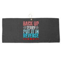Retro Back Up Terry Put It In Reverse 4th Of July Fireworks Large Microfiber Waffle Golf Towel