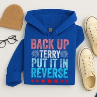 Retro Back Up Terry Put It In Reverse 4th Of July Fireworks Hoodie