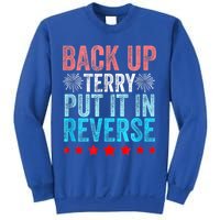 Retro Back Up Terry Put It In Reverse 4th Of July Fireworks Sweatshirt