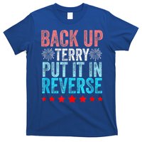 Retro Back Up Terry Put It In Reverse 4th Of July Fireworks T-Shirt