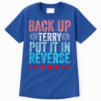 Retro Back Up Terry Put It In Reverse 4th Of July Fireworks Tall T-Shirt