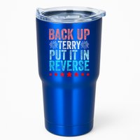 Retro Back Up Terry Put It In Reverse 4th Of July Fireworks Tumbler