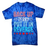 Retro Back Up Terry Put It In Reverse 4th Of July Fireworks Tie-Dye T-Shirt