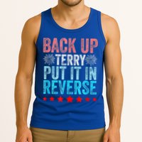 Retro Back Up Terry Put It In Reverse 4th Of July Fireworks Tank Top