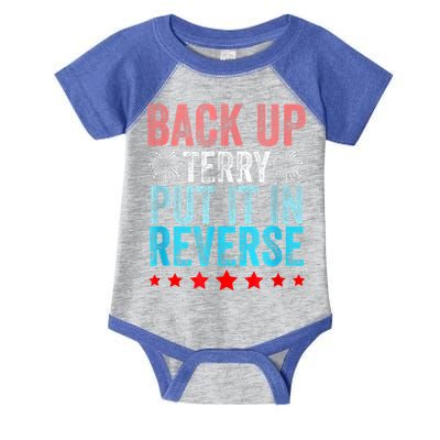 Retro Back Up Terry Put It In Reverse 4th Of July Fireworks Infant Baby Jersey Bodysuit