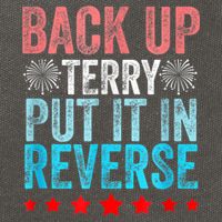 Retro Back Up Terry Put It In Reverse 4th Of July Fireworks Cotton Canvas Backpack