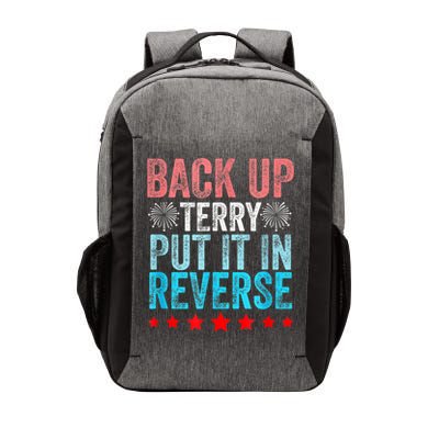 Retro Back Up Terry Put It In Reverse 4th Of July Fireworks Vector Backpack