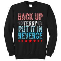 Retro Back Up Terry Back It Up Terry 4th of July Fireworks Sweatshirt