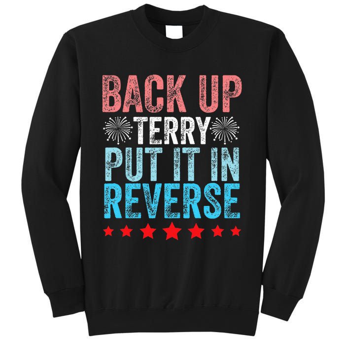 Retro Back Up Terry Back It Up Terry 4th of July Fireworks Sweatshirt