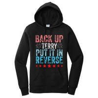 Retro Back Up Terry Back It Up Terry 4th of July Fireworks Women's Pullover Hoodie