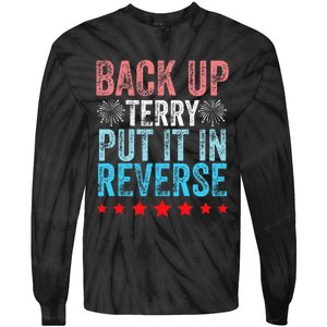 Retro Back Up Terry Back It Up Terry 4th of July Fireworks Tie-Dye Long Sleeve Shirt