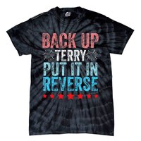 Retro Back Up Terry Back It Up Terry 4th of July Fireworks Tie-Dye T-Shirt