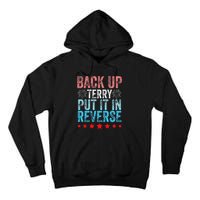 Retro Back Up Terry Back It Up Terry 4th of July Fireworks Tall Hoodie