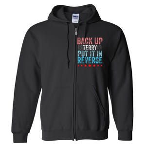 Retro Back Up Terry Back It Up Terry 4th of July Fireworks Full Zip Hoodie