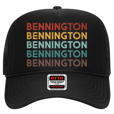 Retro Bennington Vermont Cool Gift Trucker Hat